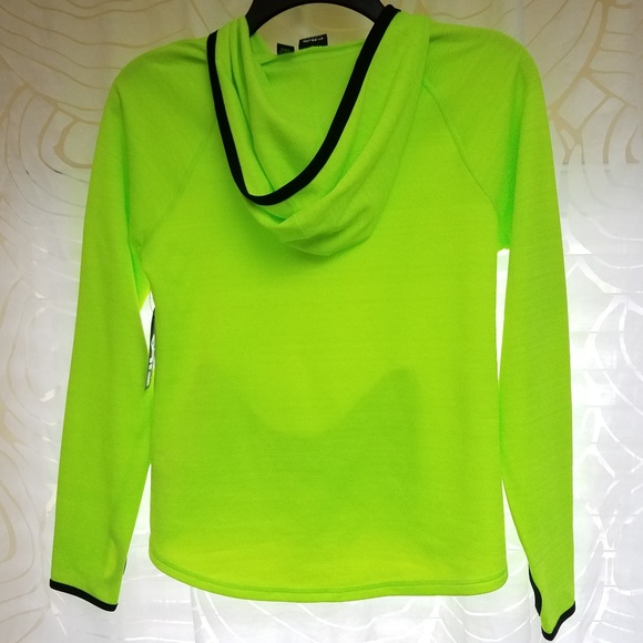 FILA Sport Athletic Lime 1/4 Zip Pullover Jacket - Picture 2 of 4